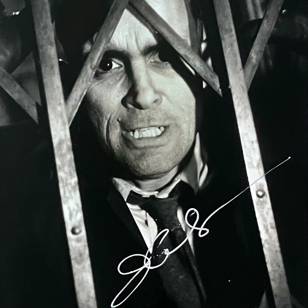 THE FRIGHTENERS Signed 8x10 / JEFFREY COMBS As Dammers / STAR TREK, Re-Animator